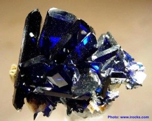Azurite cristaux