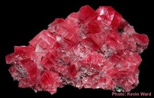 Rhodochrosite cristaux