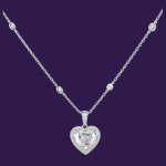 solitaire collier